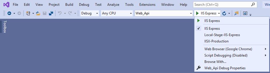 Run environment profile